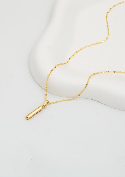 Balon I Harfi 14 Ayar Altın Kolye modelleri