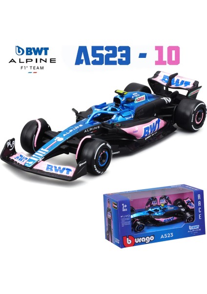 Bburago 1:43 2024 RB20 SF24 W14 W13 SF23 MCL60 RB19 RB18 W12 F1 Yarış Formülü Araba Statik Simülasyon Döküm Alaşım Model Araba (Yurt Dışından)