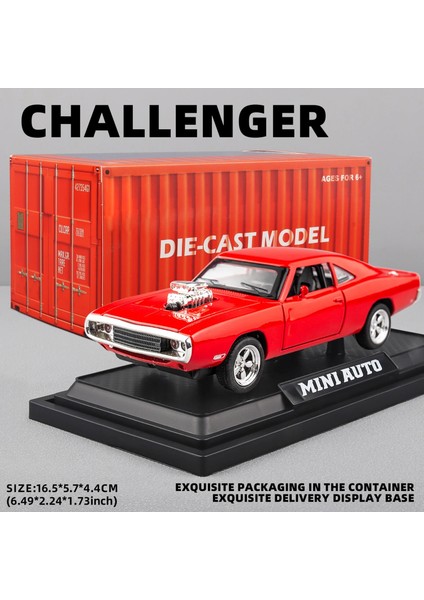 1:32 Ölçekli Şarj Cihazı 1970 Alaşım Pres Döküm Model Araba Geri Çekin Mini Araçlar Oyuncaklar Çocuklar Için Severler Koleksiyonu (Yurt Dışından)