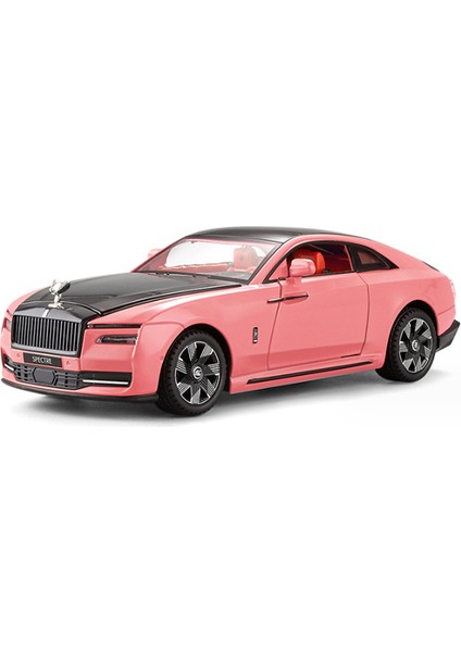 1:24 Rolls Royces Spectre Alaşım Lüks Yeni Enerji Araba Modeli Pres Döküm ve Oyuncak Araç Metal Şarj Araba Modeli Ses Işığı Çocuklar Hediyeler (Yurt Dışından)