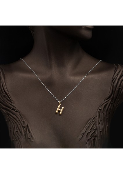 Balon H Harfi Altın Kolye Ucu 14 Ayar fiyatları