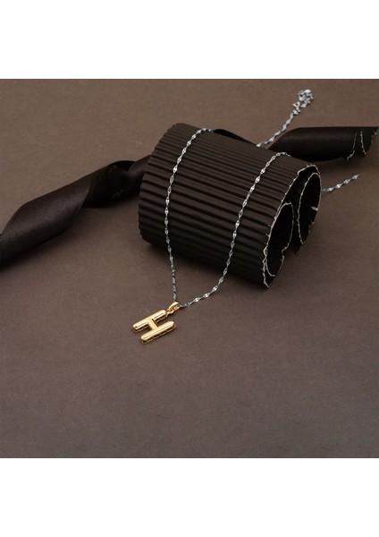 Balon H Harfi Altın Kolye Ucu 14 Ayar fırsatları