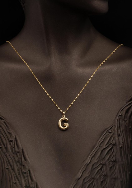 G Balon Harf 14 Ayar Altın Kolye fiyatları