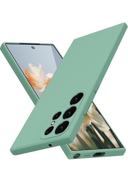 Samsung Galaxy S23 Ultra Uyumlu Içi Kadifeli Lüx Kamera Korumalı Lansman Kılıf