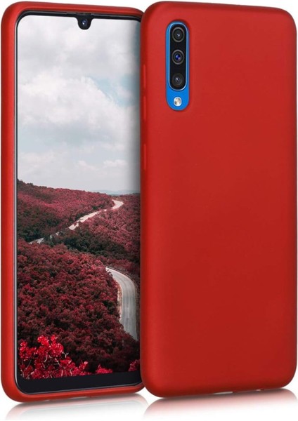 Samsung Galaxy A50 Uyumlu Köşe Korumalı Şeffaf Kılıf