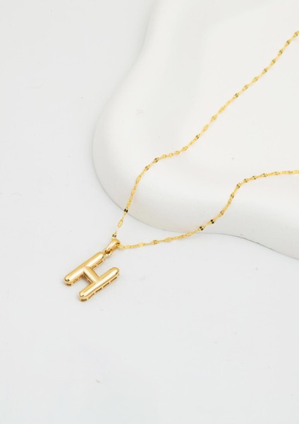 Balon H Harfi Altın Kolye 14 Ayar modelleri