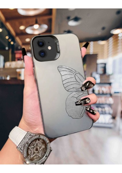 iPhone 11 Uyumlu Kelebek Telefon Kılıfı MK01A