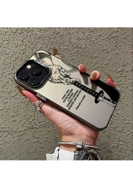 Iphone 15 Pro Max Uyumlu Samuray Sert Kenarları Yumuşak Telefon Kılıfı MK01A