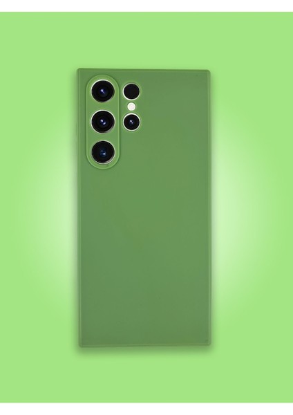 Samsung Galaxy S25 Ultra Uyumlu Içi Kadife Kaplı Dışı Yumuşak Renkli Lansman Kılıf