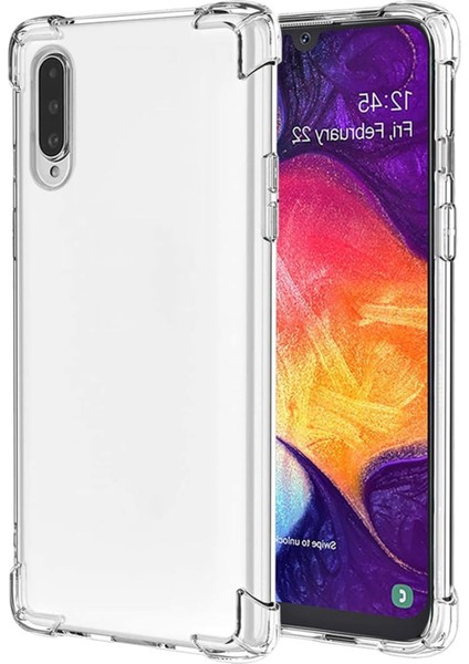 Samsung Galaxy A50 Uyumlu Köşe Korumalı Şeffaf Kılıf modelleri