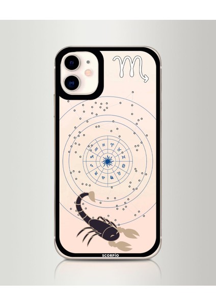iPhone 11 Uyumlu Burçlar Özel Tasarım Şeffaf Kılıf