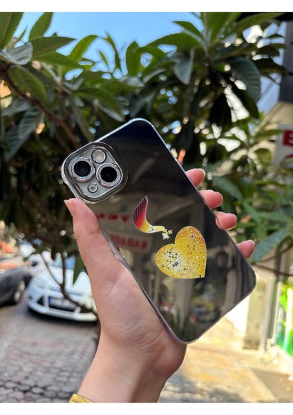 iPhone 13 Uyumlu Lens Korumalı Aynalı Özel Baskılı Lüks Kılıf fırsatları