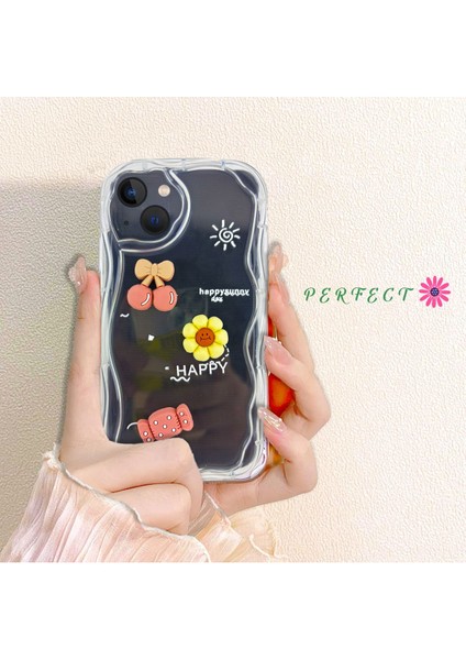 iPhone 13 Uyumlu Özel Baskılı 3D Gerçek Oyuncaklı Esnek Silikon Kılıf