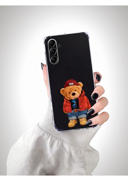 Samsung Galaxy M54 Uyumlu Özel Tasarım Baskılı Şeffaf Kılıf