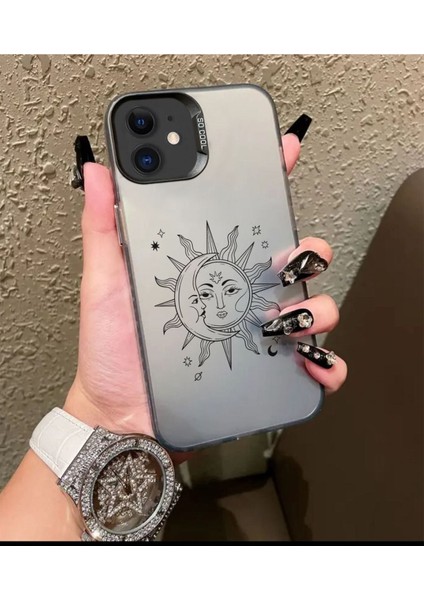 Iphone 11 Uyumlu Palmiye Adası Mükemmel Desen Telefon Kılıfı MK01A