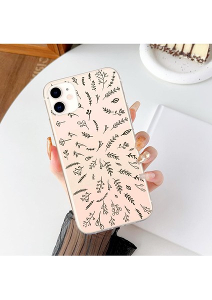 Iphone 11 Uyumlu Tasarım Şeffaf Baskılı Kılıf