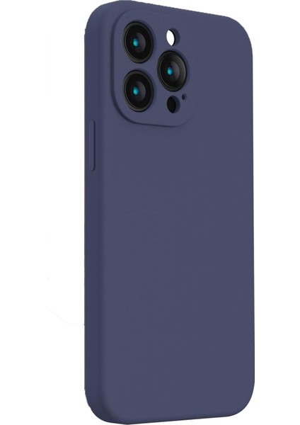 iPhone 14 Pro Uyumlu Kamera Korumalı Içi Kadifeli Lansman Kılıf