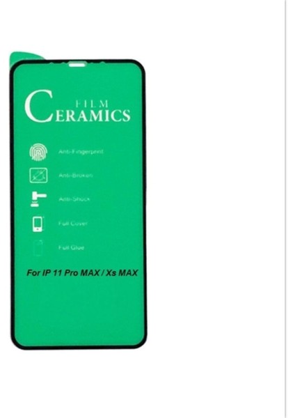 Iphone 11 Pro Max/xs Max Seramik Tam Kaplayan Ekran Koruyucu