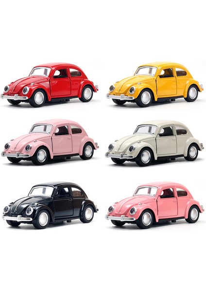 Alaşım Araba Modeli Beetle Vintage Kapı Açılış Çocuk Oyuncak Motorcar Kek Dekorasyon Koleksiyonu Aksesuarları Için Boy Hediye (Yurt Dışından) modelleri