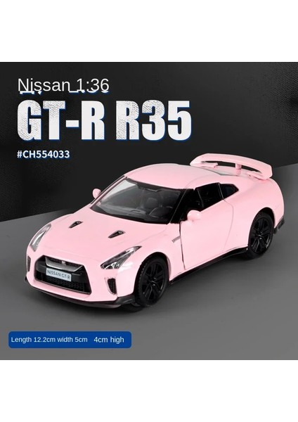 1:36 Pembe Benz Döküm Alaşım Model Araba Çocuk Aydınlatma ve Müzik Simülasyon Araba Koleksiyonu Modeli Bir Kız Oyuncak Hediye Sunar (Yurt Dışından)