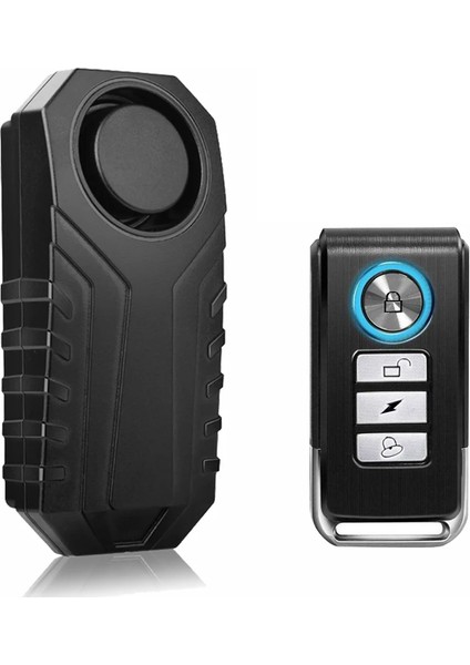 Extractme Motosiklet Hırsız Alarmı Uzaktan Kumanda ile 113DB Kablosuz Su Geçirmez Araba Elektrikli Bisiklet Güvenlik Anti Kayıp Alarm (Yurt Dışından)
