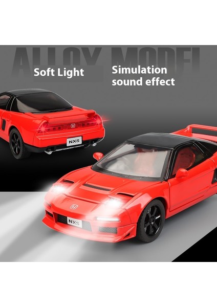 Honda Acura Nsx Na1 1:32 Supercar Yarış Spor Çift Alaşım Metal Pres Döküm Model Araba Geri Çekin Koleksiyon ve Hobi Hediyeler Mevcut (Yurt Dışından) fırsatları
