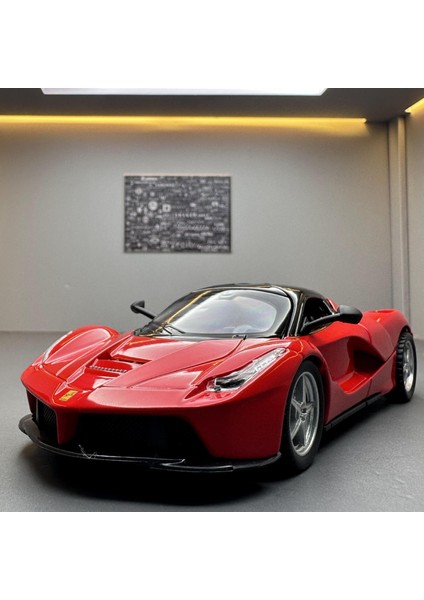 1:32 Ölçekli Ferrari Laferrari Alaşım Spor Araba Modeli Döküm Metal Oyuncak Araçlar Araba Modeli Simülasyon Ses ve Işık Çocuklar Hediyeler (Yurt Dışından) fiyatları
