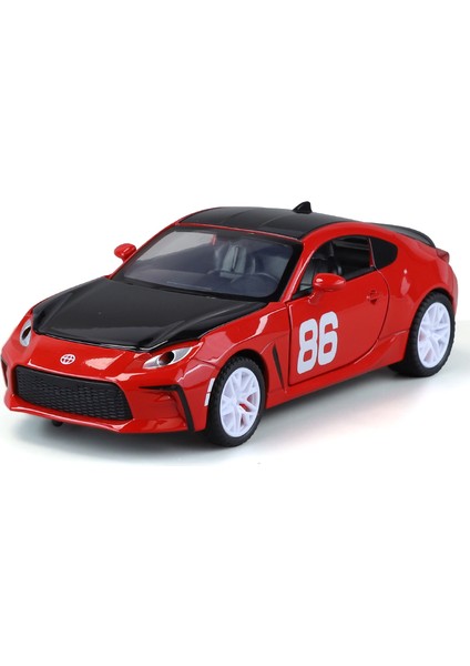 Jdm 1:32 Toyota GR86 Ralli Araba Alaşım Metal Pres Döküm Model Araba Ses ve Işık Klasik Duygusal Koleksiyon Erkek Arkadaşı Için Hediye Erkek (Yurt Dışından)