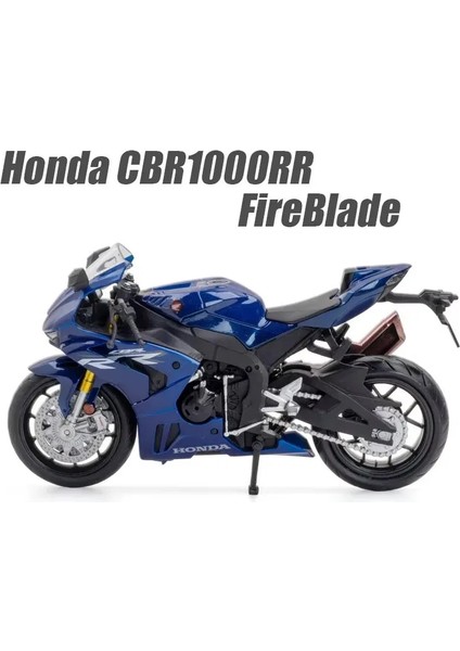 1:12 Honda CB400X CBR1000RR Alaşım Motosiklet Model Oyuncak Araba Döküm Metal Kauçuk Lastikler Ön Tekerlek Direksiyon Arabalar Ev Dekorasyon (Yurt Dışından)