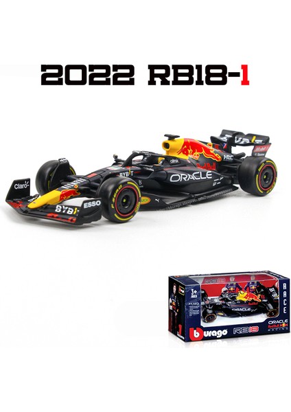 Bburago 1:43 F1 Red Bull Ferrari Mercedes Benz Aston Martin Mclaren Alfa Romeo Alaşım Lüks Araba Döküm Araba Modeli Oyuncak Serisi (Yurt Dışından)