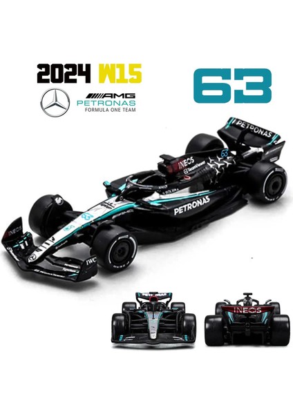 Bburago 1:43 2024 F1 Mclaren MCL38 Monaco Grand Prix F1 Alaşım Minyatür Döküm Model # 4 # 81'in Lando Norris'i F1 Araba Oyuncakları Hediye (Yurt Dışından)