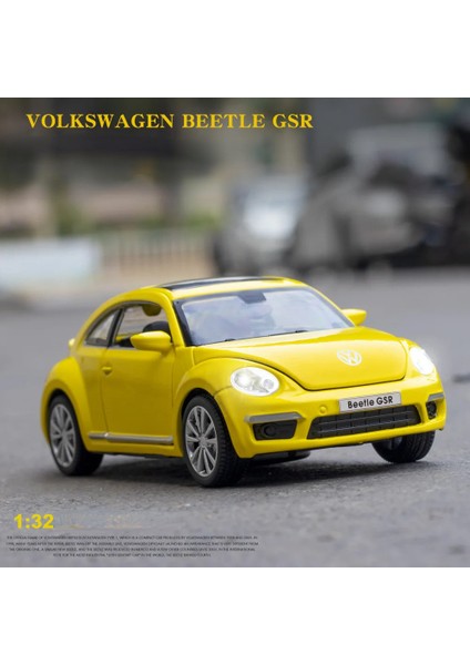 1:32 Volkswagen Beetle Gsr Yüksek Simülasyon Pres Döküm Araba Metal Alaşım Model Araba Çocuk Oyuncakları Koleksiyonu Hediyeler A134 (Yurt Dışından) fiyatları