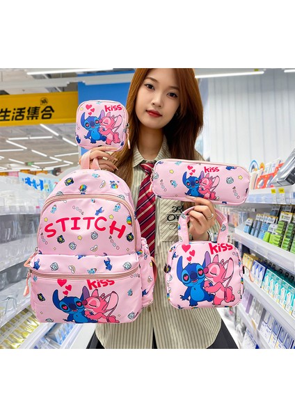 Dikiş Karikatür Okul Çantası Dört Set Çocuk Omuz Çantası (Yurt Dışından) modelleri