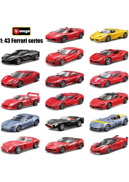 Bburago 1:43 Ferrari Koleksiyonu Purosangue Sp2 Roma 250 458 488 Gtb Alaşım Lüks Araç Pres Döküm Arabalar Modeli Oyuncak Koleksiyonu (Yurt Dışından) fiyatları
