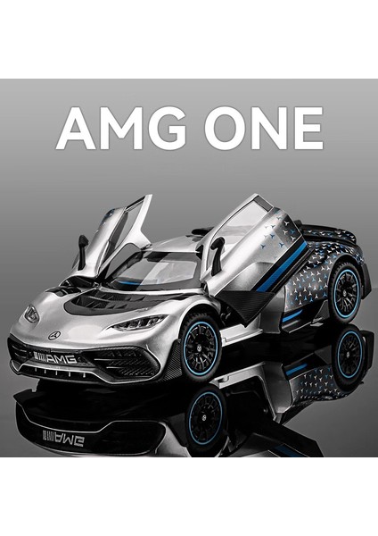 1:24 Mercedes Benz Amg One Yarış Alaşım Pres Döküm Model Araç Ses ve Işık Bilgisayar Sunucusu Dıy Süsler Moda Arkadaş Erkek Için Hediye (Yurt Dışından) fiyatları