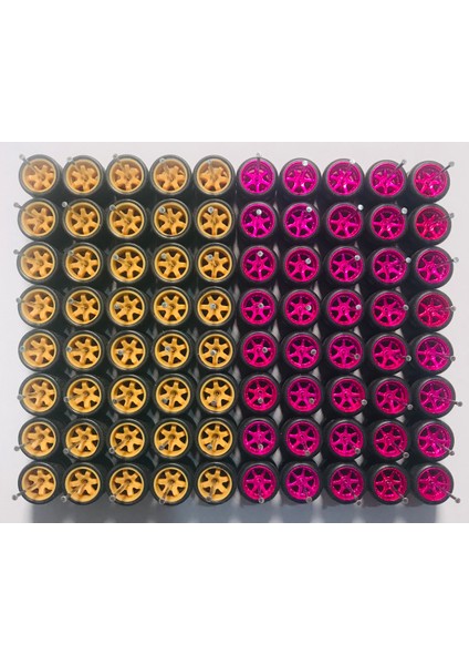 30 Takım/40 Takım 11MM Tekerlekler Için 1/64 Ölçekli Alaşım Araba Modelleri Lastikler + Akslar Ile 1/64 Tekerlekler Için Sıcak Tekerlek/matchbox/domeka/tomy 1:64 (Yurt Dışından)