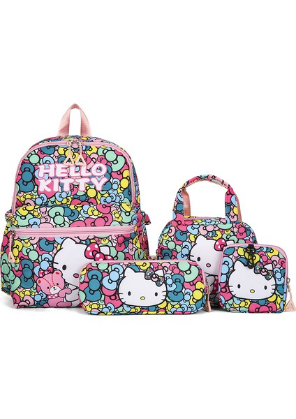 Çocuk Çizgi Film Sevimli Okul Çantası Dört Set (Yurt Dışından)