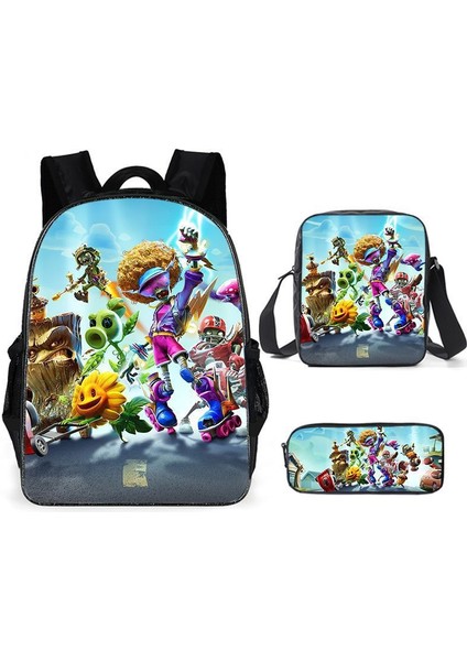 Zombies Vintage Öğrenci Okul Çantası (Yurt Dışından)