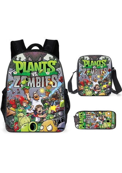 Zombies Vintage Öğrenci Okul Çantası (Yurt Dışından)