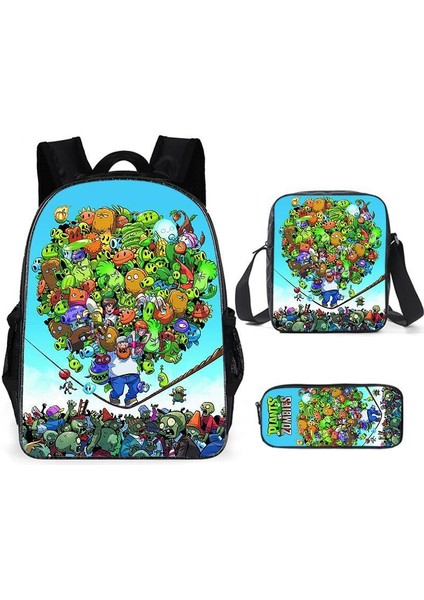 Zombies Vintage Öğrenci Okul Çantası (Yurt Dışından)