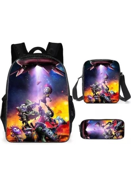 Zombies Vintage Öğrenci Okul Çantası (Yurt Dışından)