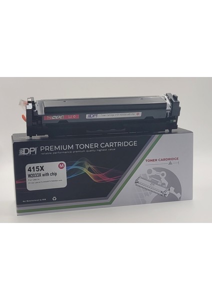 HP 415X W2033X MAGENTA Muadil Toner 6.000 Sayfa Baskı