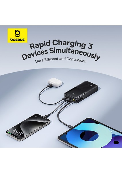 Bipow 2 Power Bank With Usb-C Cable 20000MAH 20W