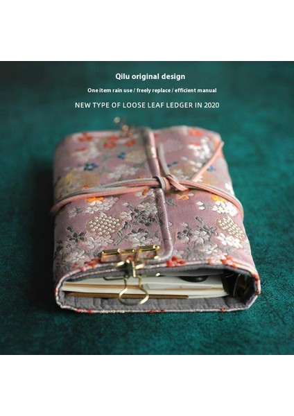 (Ince Modeller) A6-Pudra Kesinlikle Toz Gevşek Yapraklı El Kitabı (45) Genç Kızlar Sevimli El Kitabı Basit Günlük Setleri (Yurt Dışından)