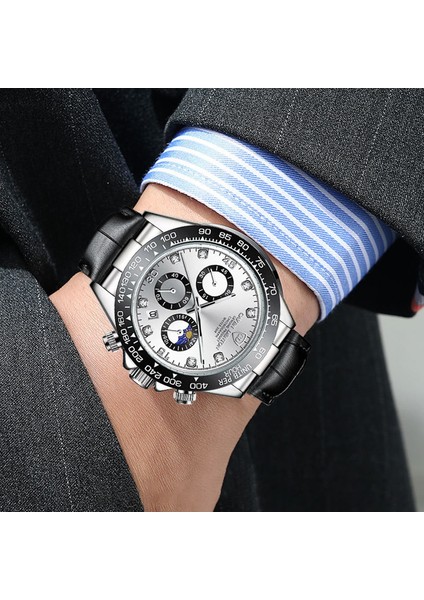 Erkek High-End Saat - Kemerli Su Geçirmez Kuvars Saat (Yurt Dışından) fiyatları