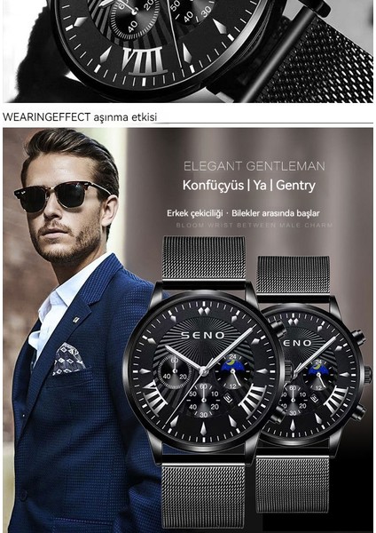 Alloy Erkek Minimalist Saat - Iş Saati (Yurt Dışından) modelleri