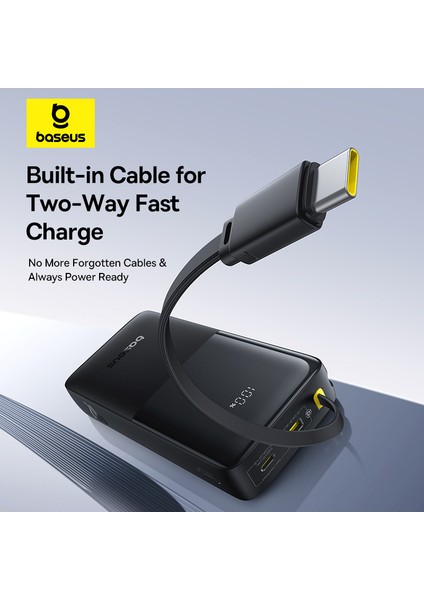 Bipow 2 Power Bank With Usb-C Cable 20000MAH 20W