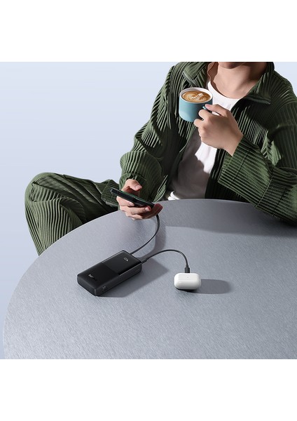 Bipow 2 Power Bank With Usb-C Cable 20000MAH 20W