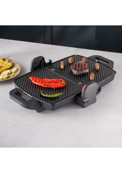 Toastbuster 1352H 4 Ekmekli Tost Makinesi Mat Siyah