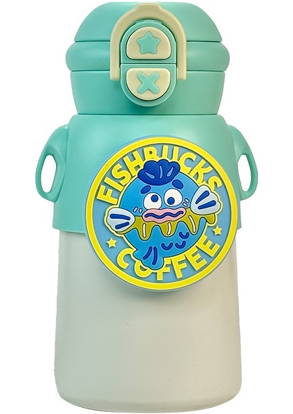 Çocuk Termos Bardak Yalıtımlı Su Isıtıcısı Öğrenci Sıcak (Yurt Dışından)